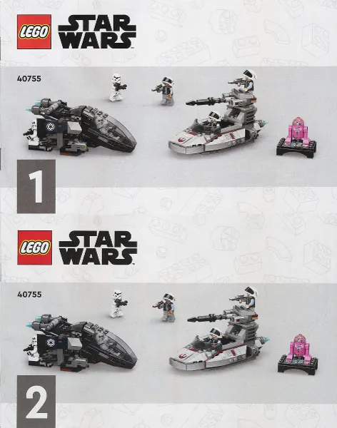 Imperial Dropship vs. Rebel Scout Speeder