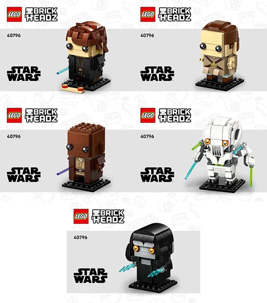 Revenge of the Sith Heroes & Villains