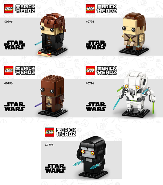 Revenge of the Sith Heroes & Villains