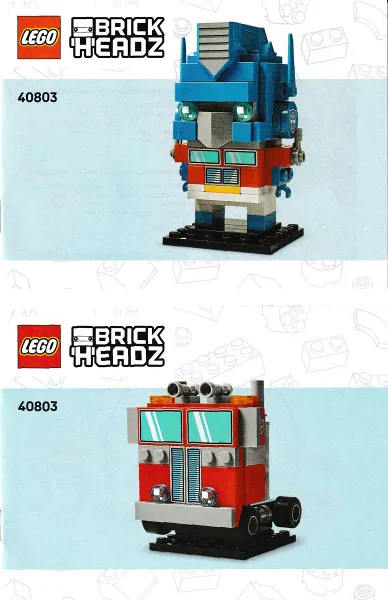 Optimus Prime Robot & Vehicle