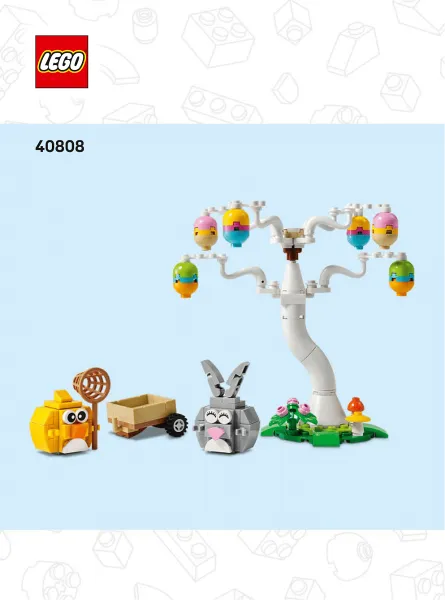 Easter Bunny and Chick Egg Hunt