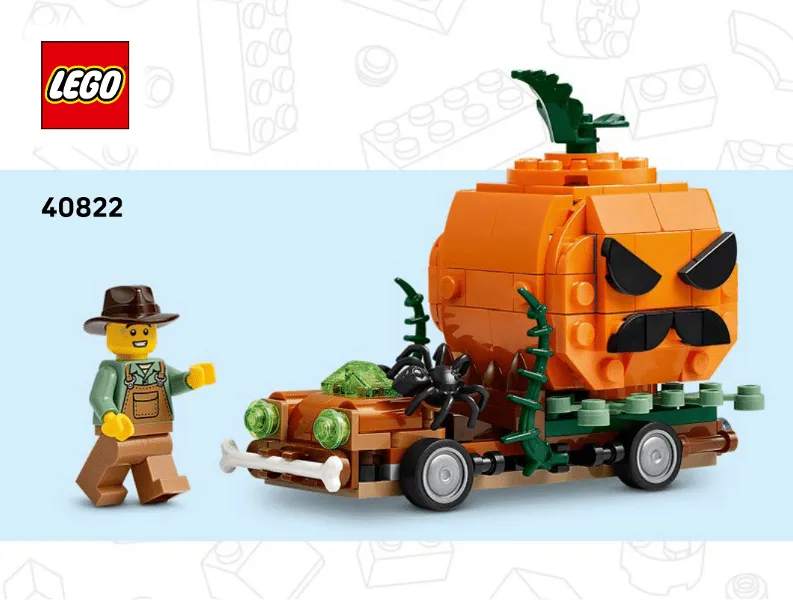 Jack-O'-Lantern Pickup Truck
