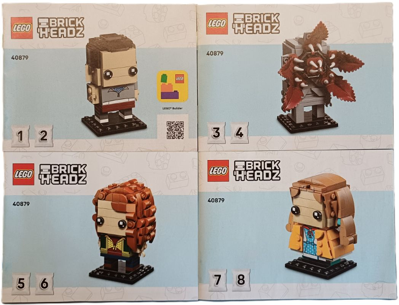 Eleven, Max, Demogorgon and Holly Figures