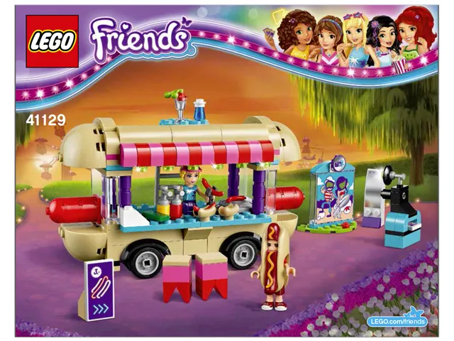 Amusement Park Hot Dog Van