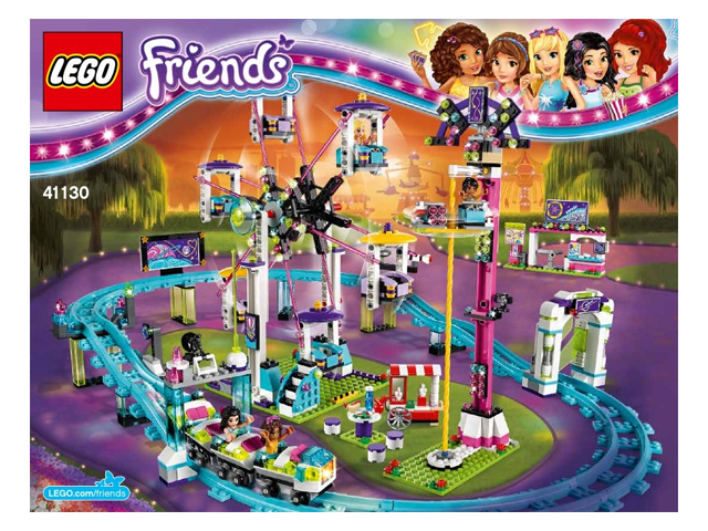 Amusement Park Roller Coaster