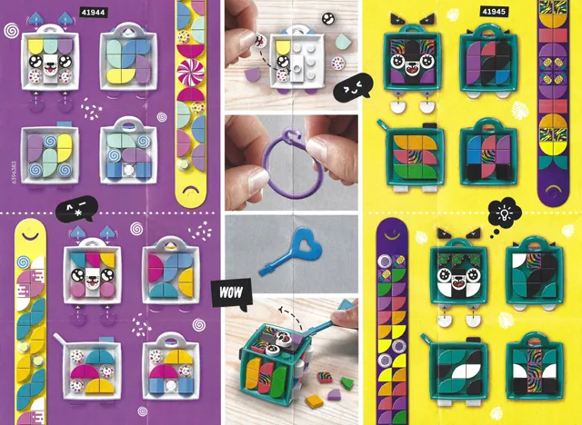 Neon Tiger - Bracelet & Bag Tag