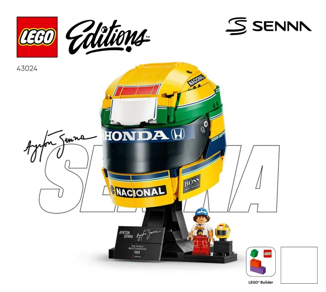 Ayrton Senna Helmet