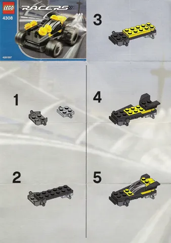 Yellow Racer polybag