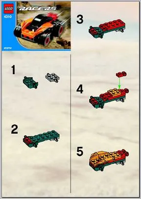 Orange Racer polybag