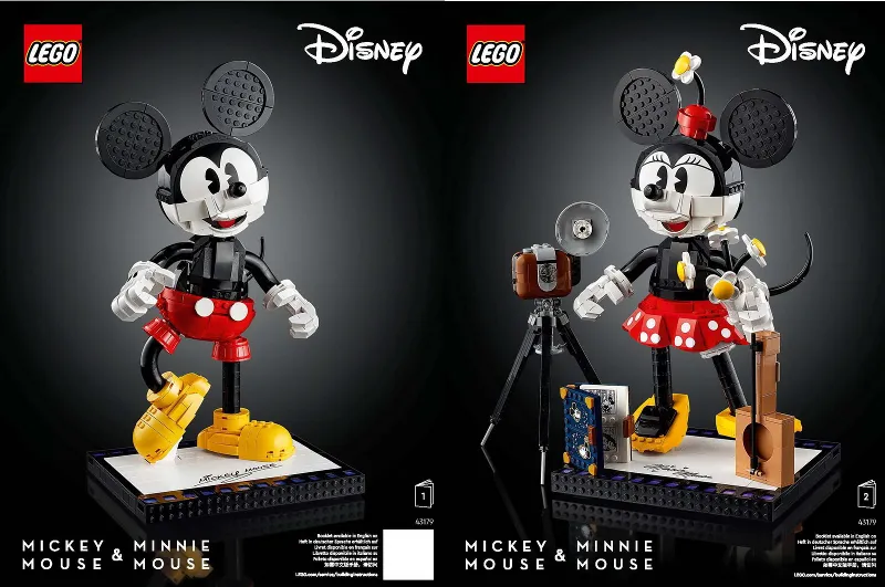 Mickey Mouse & Minnie Mouse