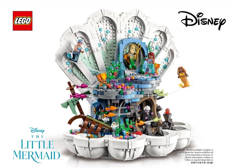 The Little Mermaid Royal Clamshell