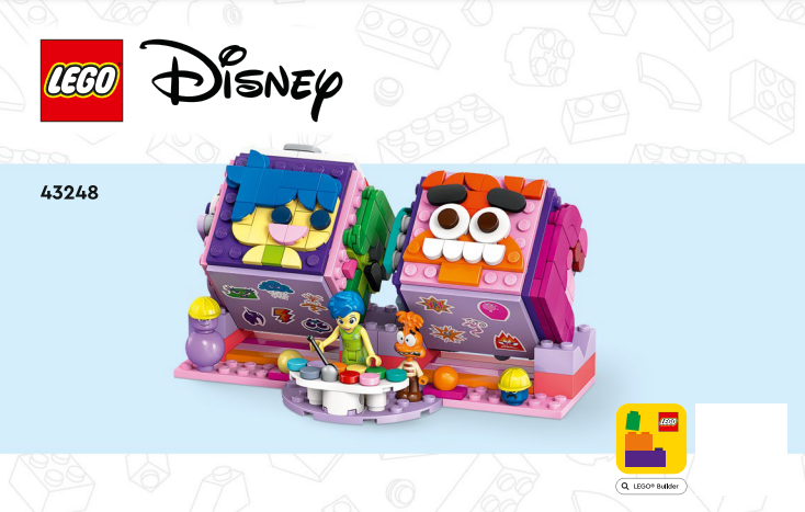 Inside Out 2 Mood Cubes