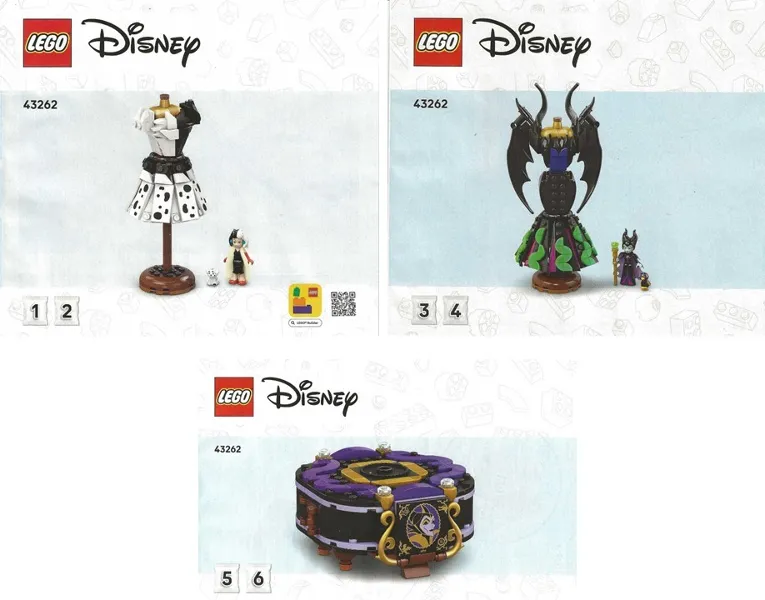 Maleficent's and Cruella De Vil's Dresses