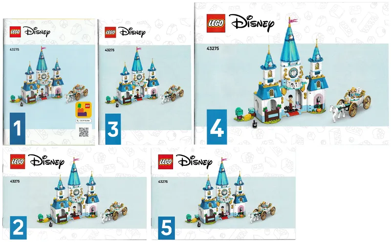 Cinderella's Castle & Horse Carriage