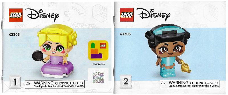 Mini Jasmine & Rapunzel