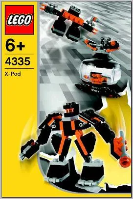 Black Robots Pod blister pack