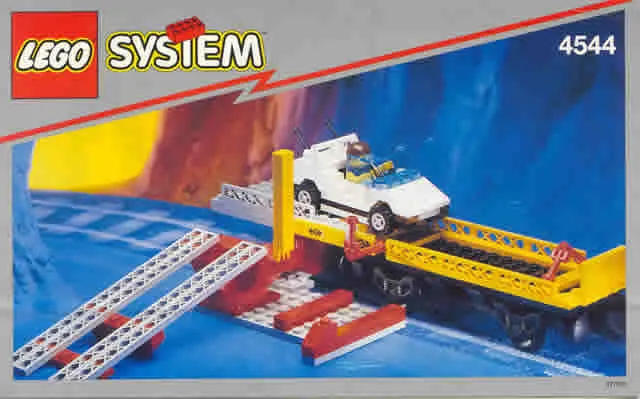 Car Transport Wagon with Car