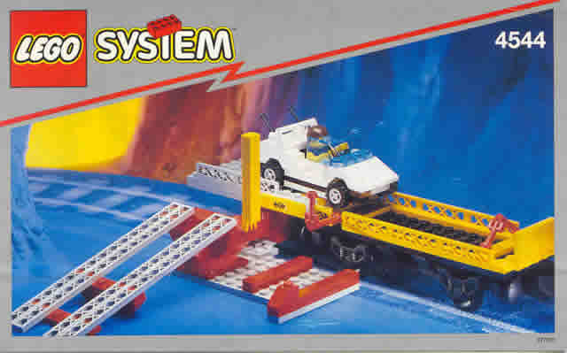 Car Transport Wagon with Car