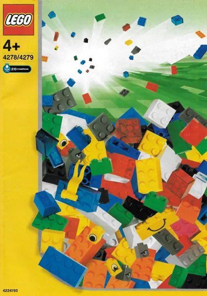 Bricks and Creations Tub and Super Value 500 Extra LEGO Elements