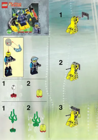 Alpha Team Deep Sea Robot Diver