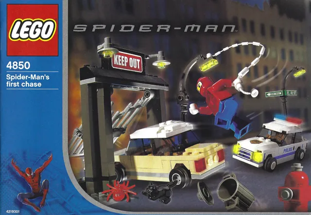 Spider-Man's first chase