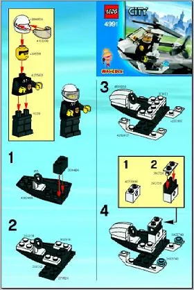 Police Helicopter polybag