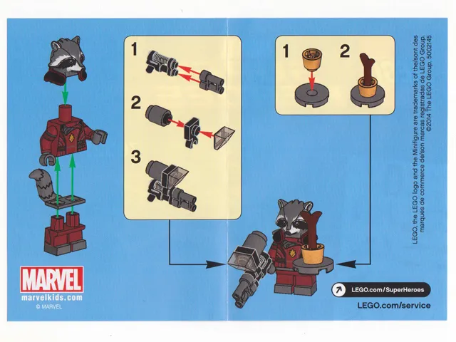 Rocket Raccoon polybag