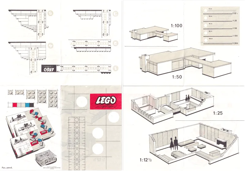 2 x 2 Plates (Architectural Hobby and Model Building Supplemental Set)
