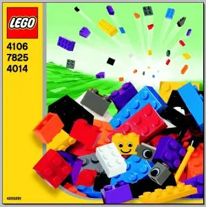 Large Make and Create Bucket with Special LEGO Bonus Bricks