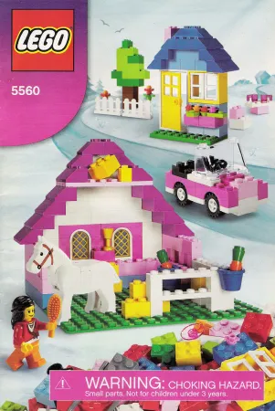 Large Pink Brick Box