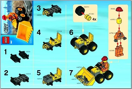 Mini Bulldozer polybag