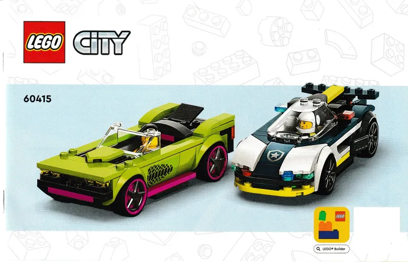 Police Car and Muscle Car Chase