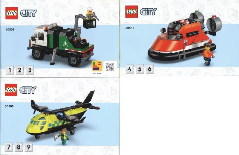 Airplane, Service Truck & Hovercraft Remix