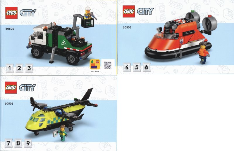 Airplane, Service Truck & Hovercraft Remix