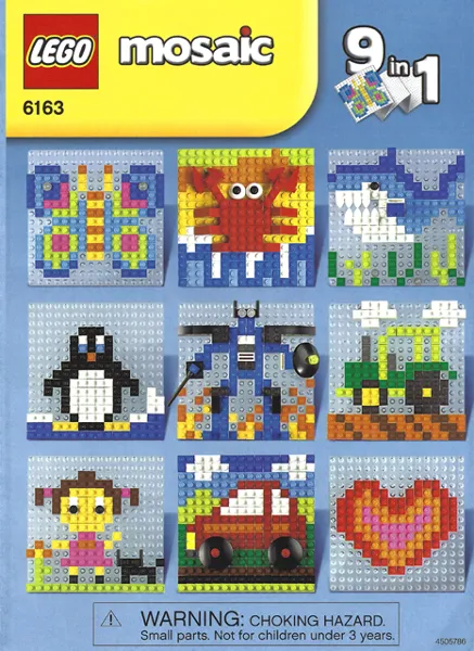 A World of LEGO Mosaic 9 in 1