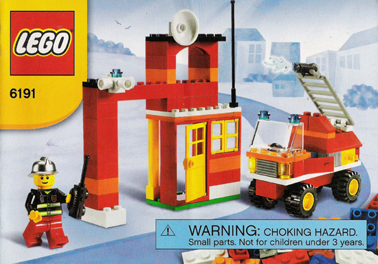 Fire Fighter Building Set