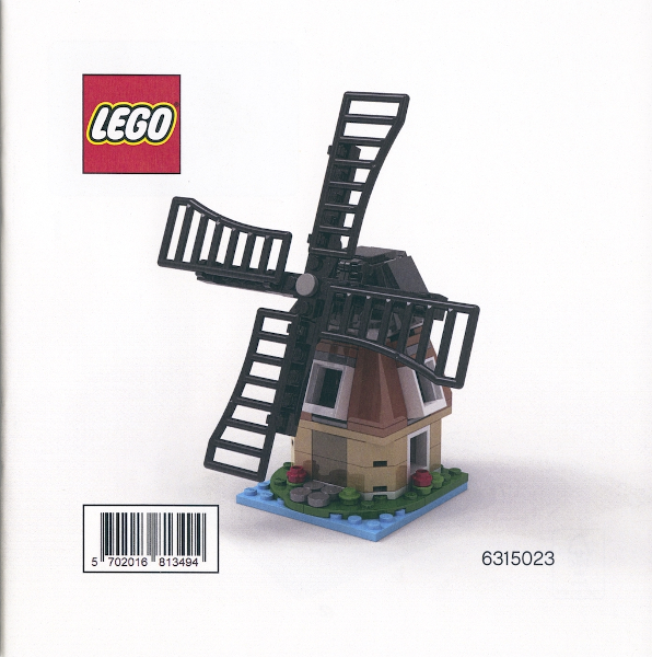LEGO Store Grand Opening Exclusive Set, Amsterdam, Netherlands - Windmill