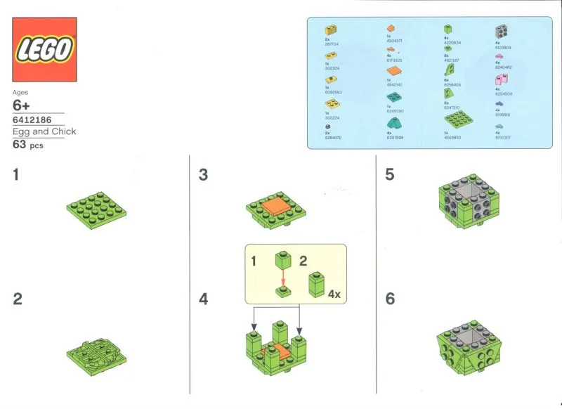 LEGO Brand Store Exclusive Build - Egg and Chick