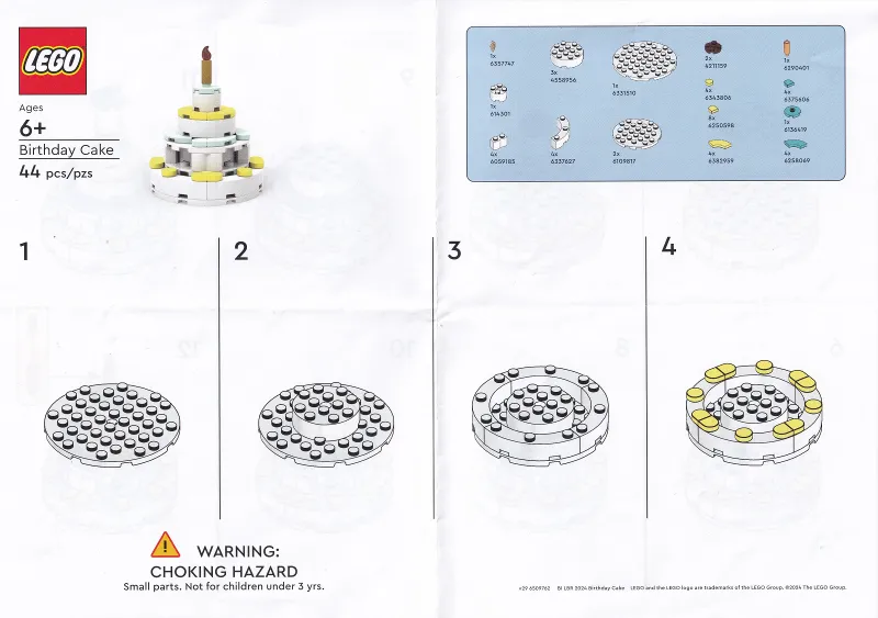 LEGO Brand Store Exclusive Build - Birthday Cake