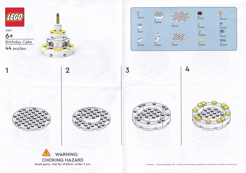 LEGO Brand Store Exclusive Build - Birthday Cake