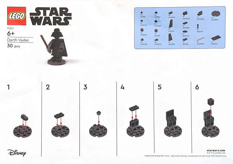 LEGO Brand Store Exclusive Build - Star Wars Darth Vader