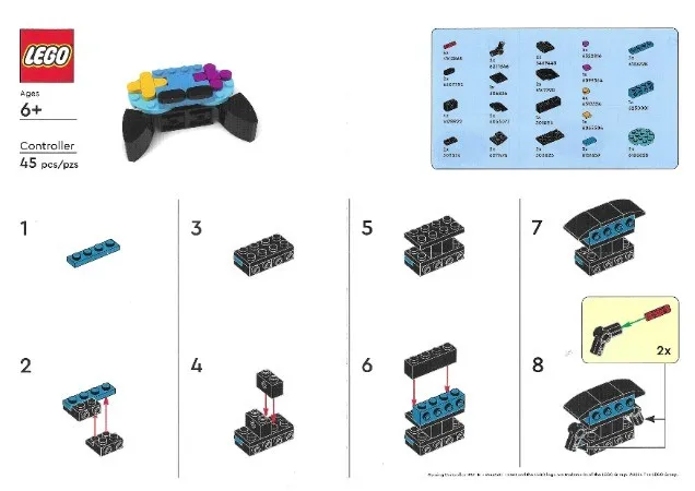 LEGO Brand Store Exclusive Build - Gaming Controller