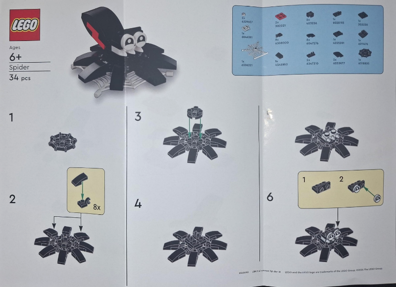 LEGO Brand Store Exclusive Build - Spider