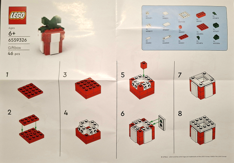 LEGO Brand Store Exclusive Build - Giftbox