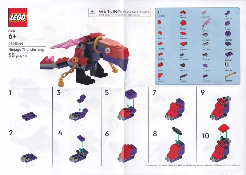 LEGO Brand Store Exclusive Build - Ninjago Thunderfang