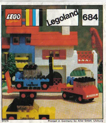 Low-Loader with Fork Lift Truck