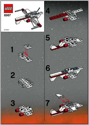 ARC-170 Starfighter - Mini polybag