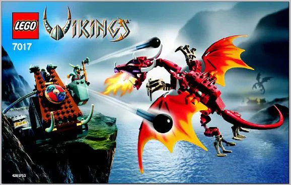 Viking Catapult versus the Nidhogg Dragon