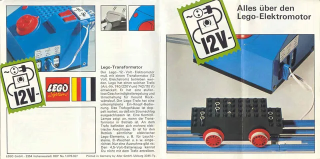 12V Motor with Accessories Pack