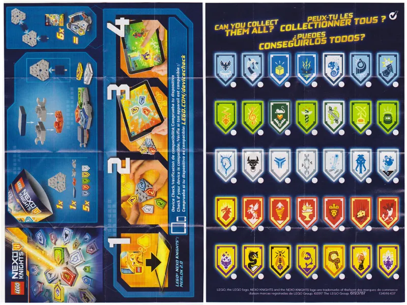 Combo NEXO Powers Wave 1 polybag